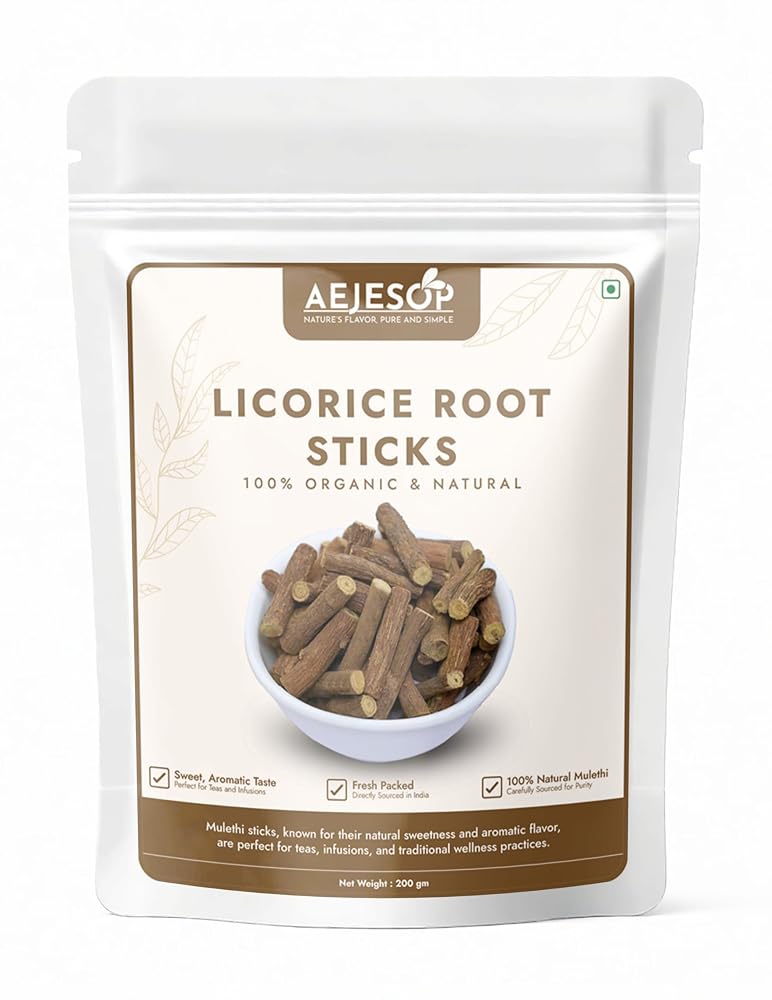 AEJESOP Licorice (Mulethi) Sticks - 7 oz