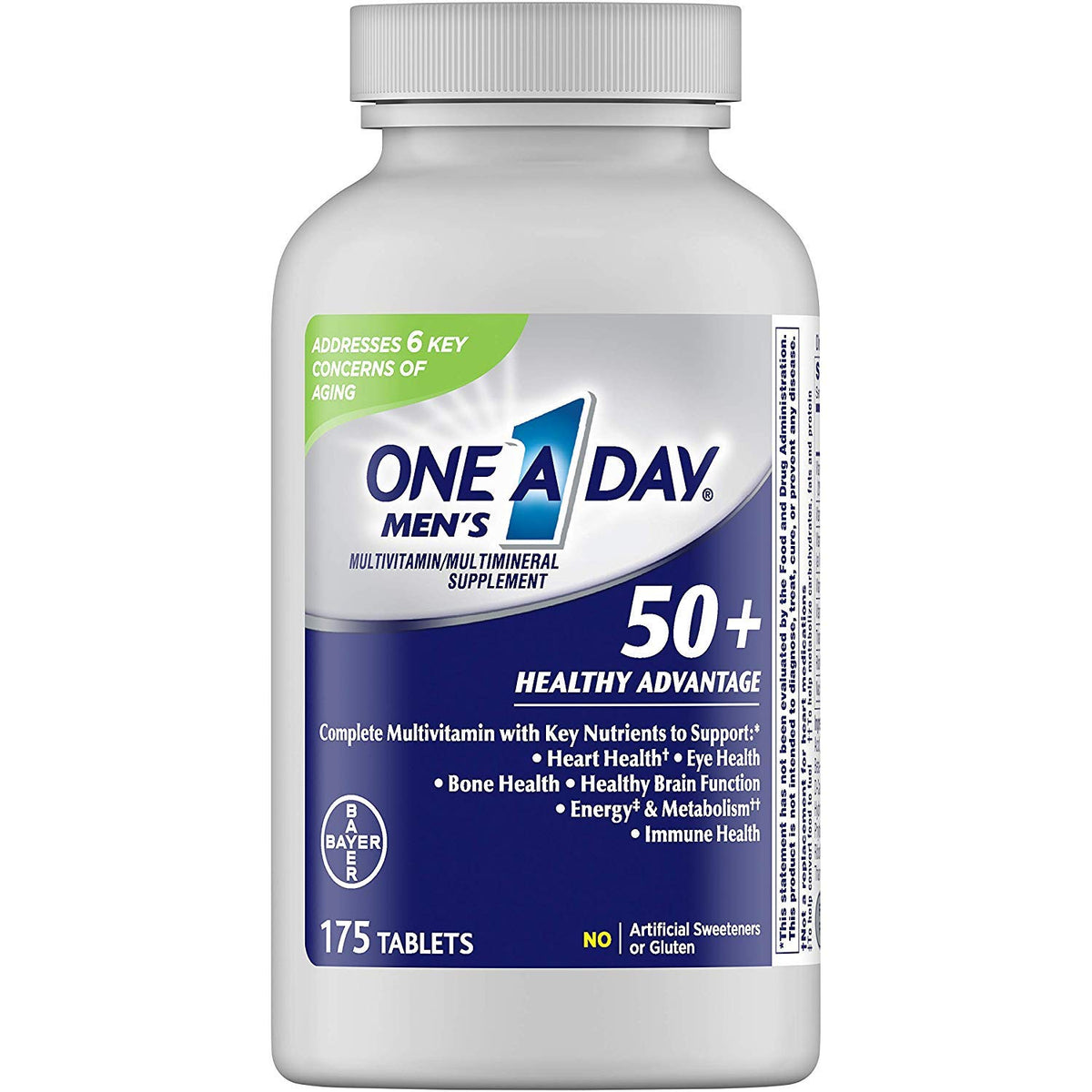 One A Day Men's 50+ Multivitamin Tablets - 175 Count