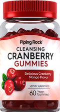 Piping Rock Cranberry Gummies - 60 Count