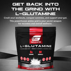 Granite L-Glutamine Powder for Muscle Recovery - 80 Servings - image 3