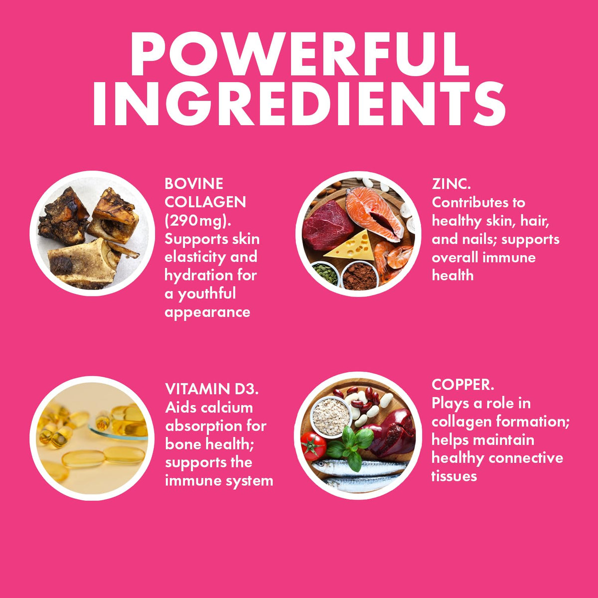 Yes You Can! Collagen Capsules for Hair, Skin & Nails, 30 Capsules