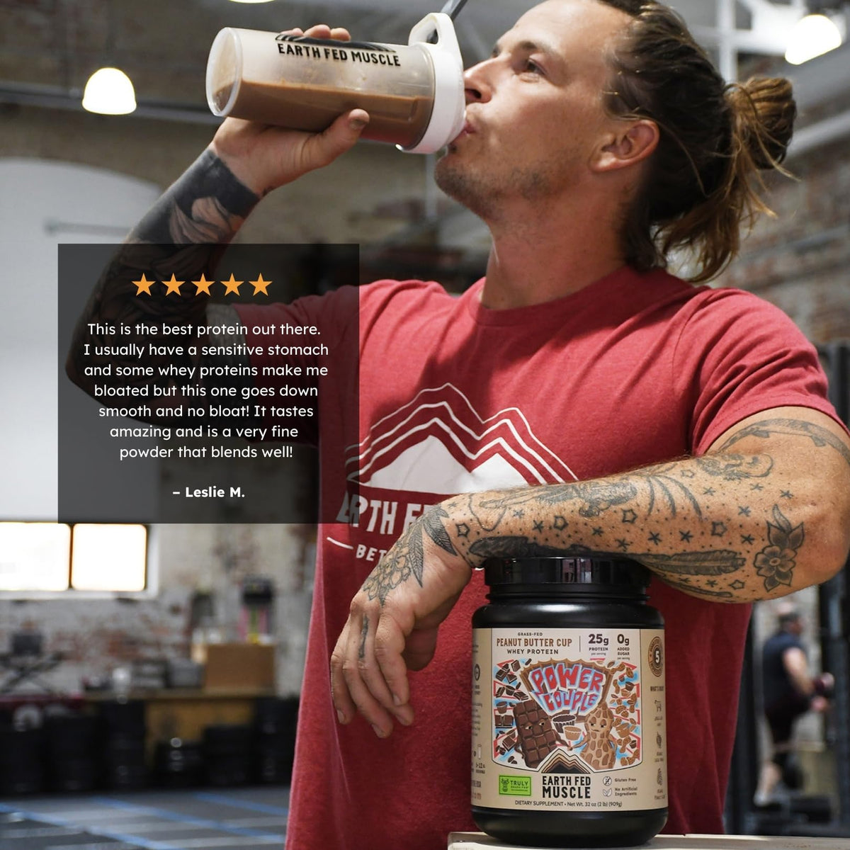 Earth Fed Muscle Whey Protein Isolate