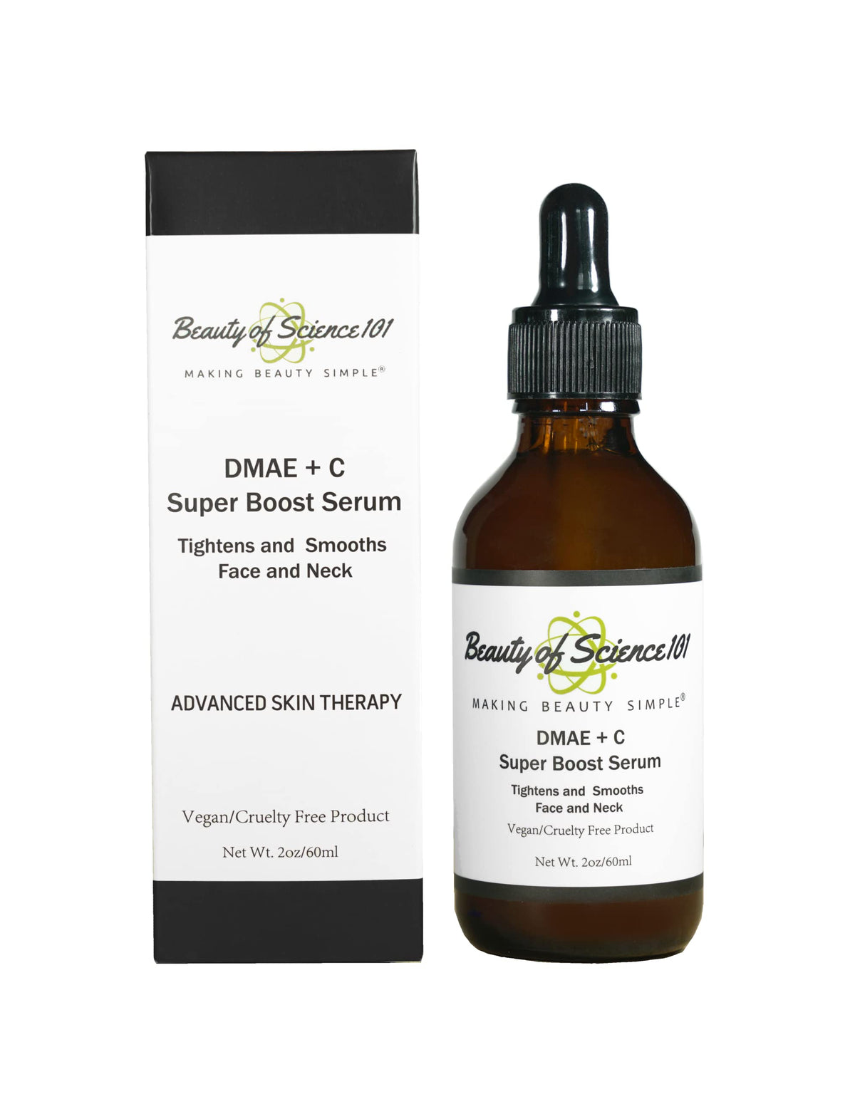 Beauty of Science 101 DMAE + C Super Boost Serum - 2 oz