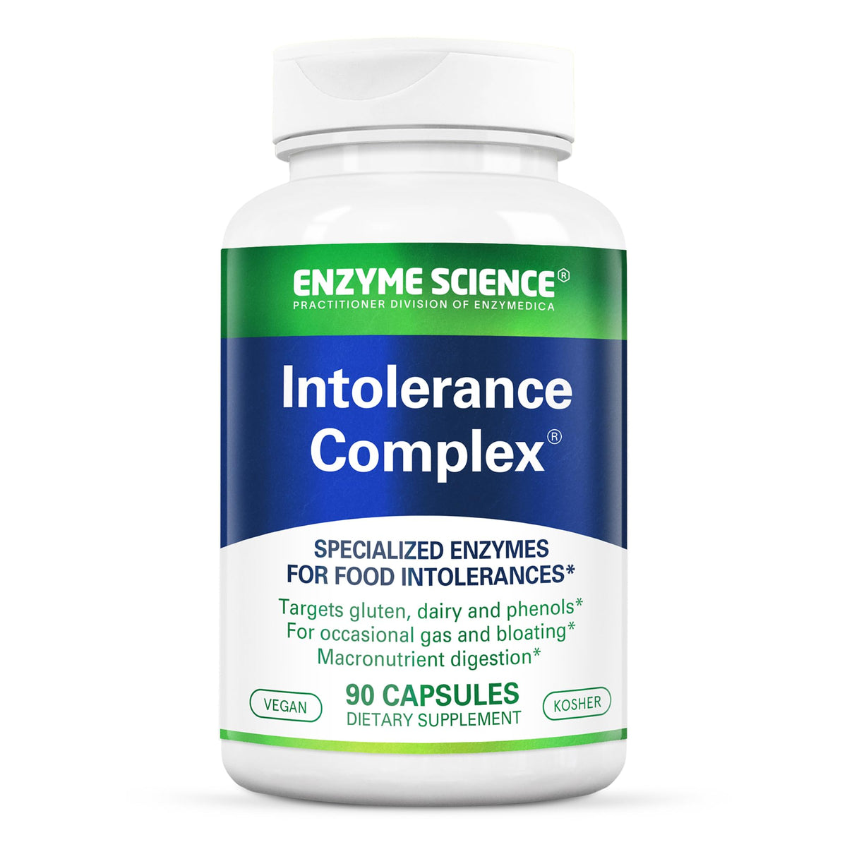 Enzyme Science Intolerance Complex Digestive Enzymes - 90 Capsules