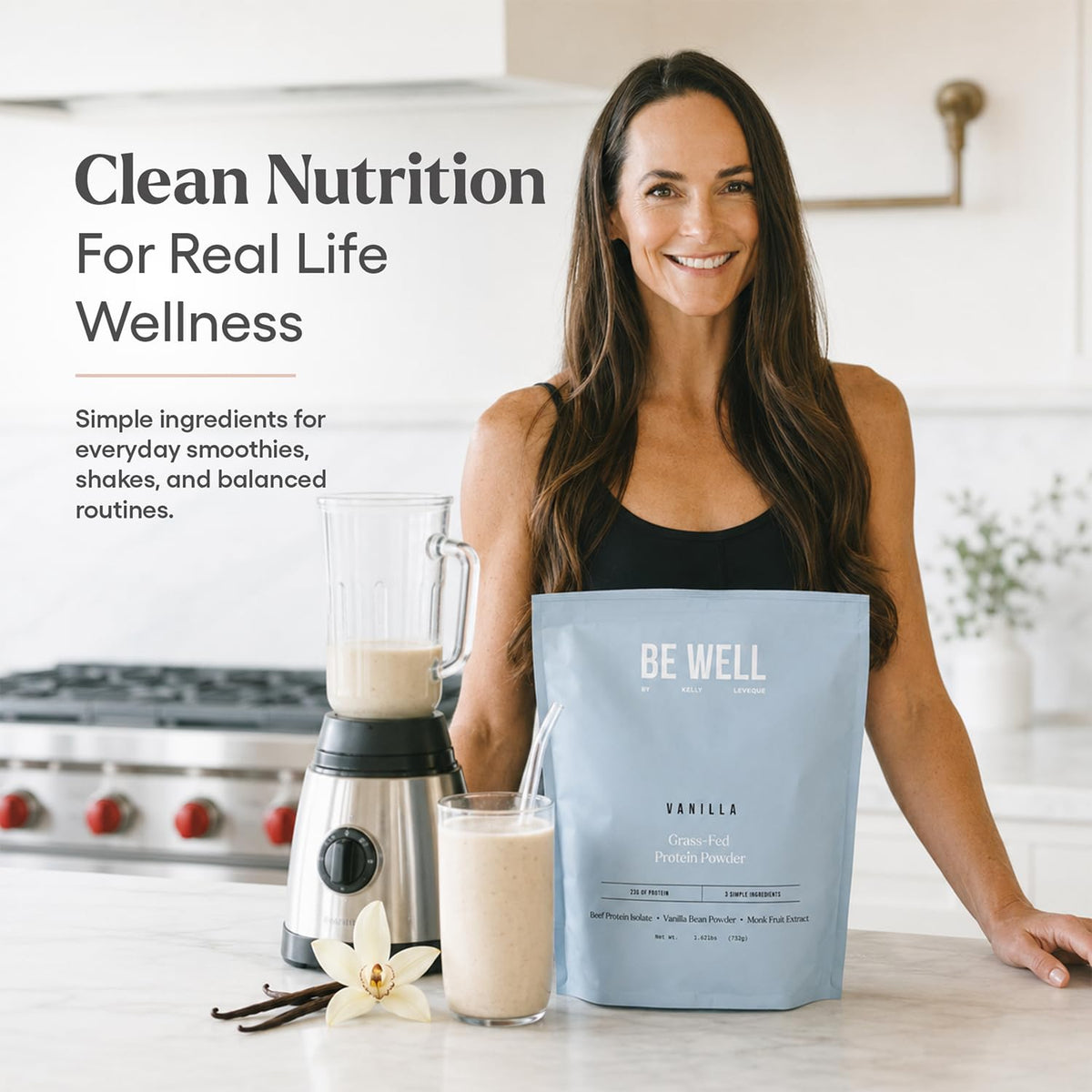 Be Well by Kelly Grass-Fed Beef Protein Powder - Swedish Grass-Fed