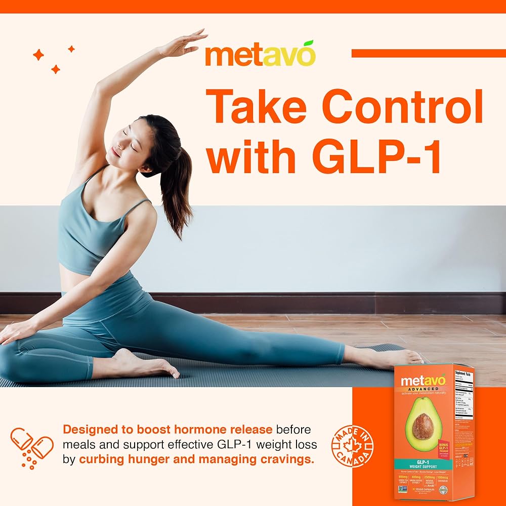 Metavo Advanced Weight Support Natural Diet Supplement - 90 Capsules - image 7