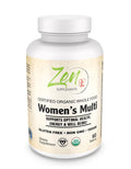 Zen Supplements Whole Food Organic Womens Multivitamin - 120 Tablets