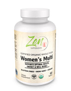 Zen Supplements Whole Food Organic Womens Multivitamin - 120 Tablets