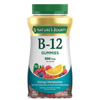 Nature's Bounty Vitamin B12 500mcg Gummies Mixed Berry - 160 Count