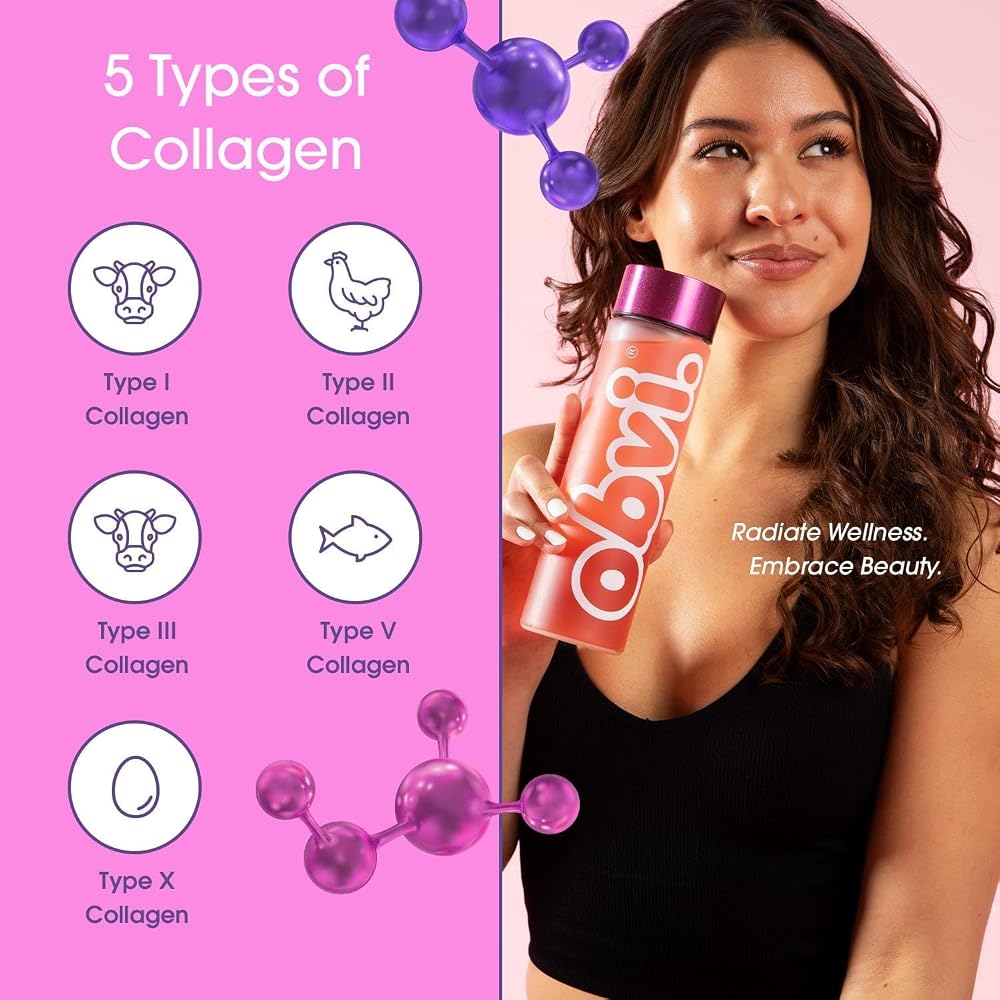 Obvi Collagenic Burn Powder, Collagen Peptide Blend