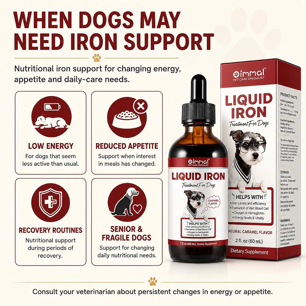 Zenpaws Liquid Iron Supplement for Dogs - 2 oz - image 3