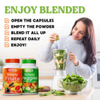 Simply Nature's Pledge Fruits & Vegetables Supplement - 360 Capsules - image 7