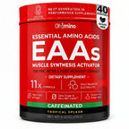 Oh!mino Ohmino BCAA + EAA Powder, Amino Acid Supplement, 40 Servings