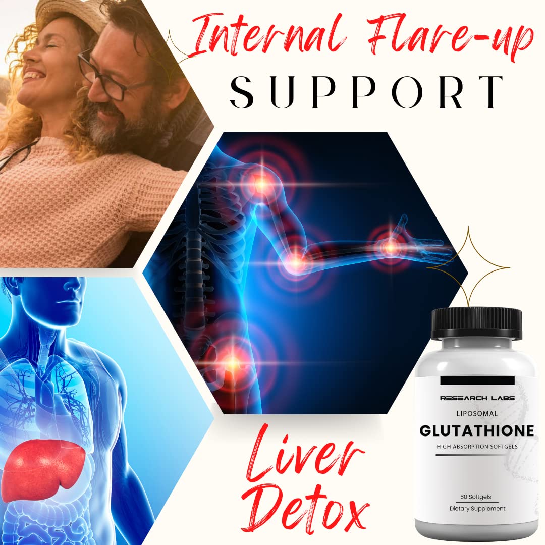 Research Labs Liposomal Glutathione Supplement - 120 Softgels - image 3