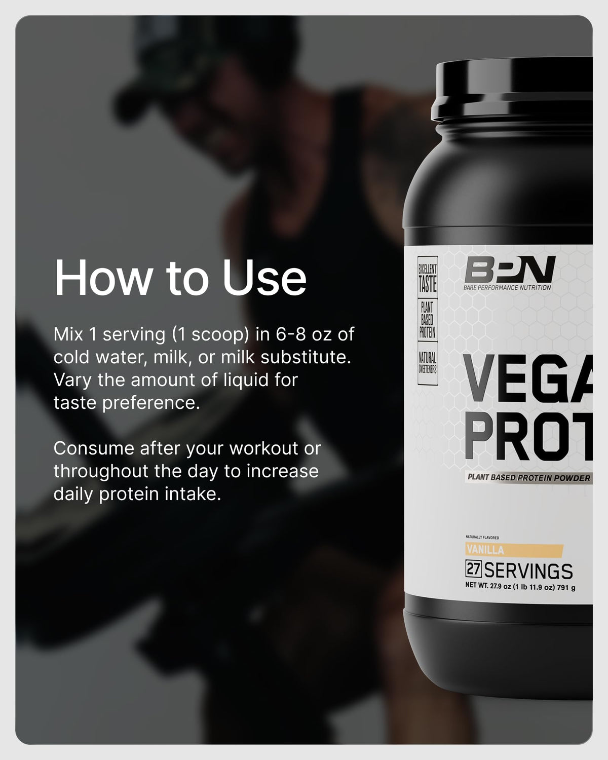 Bare Performance Nutrition Vegan Protein