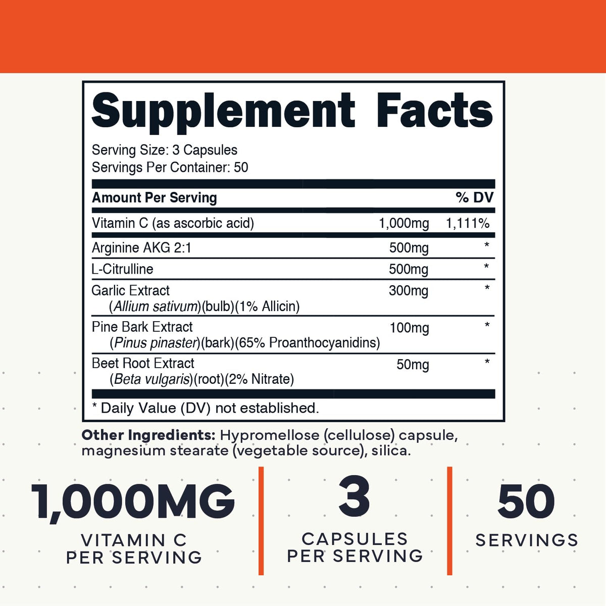 Type Zero Nitric Oxide 6X Booster - 150 Vegetarian Capsules - image 2