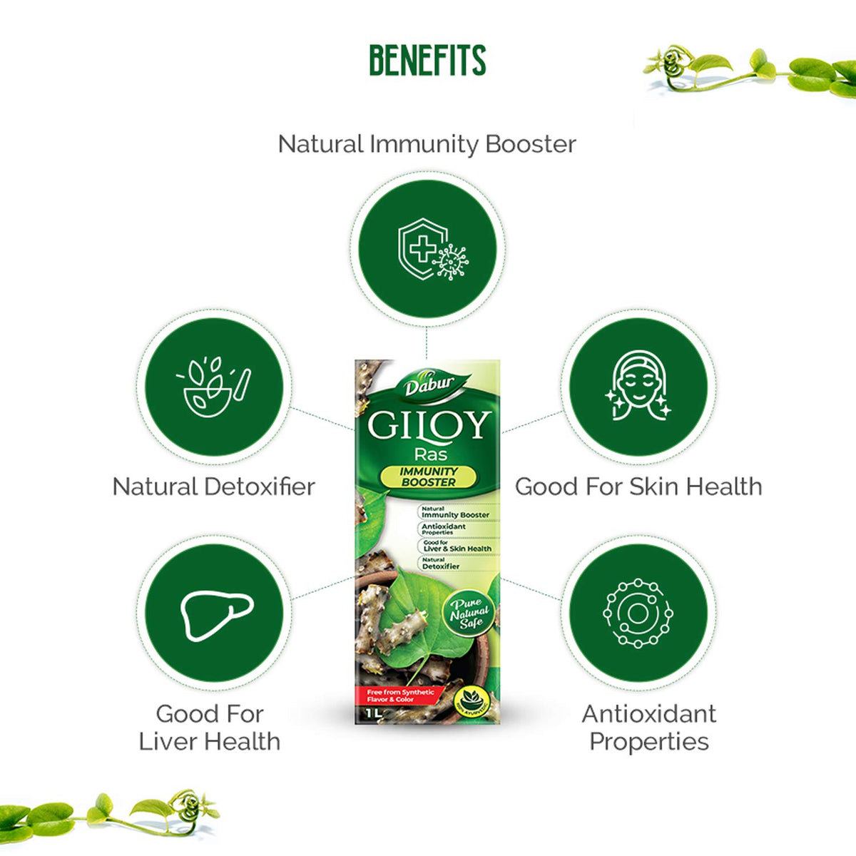 Dabur Giloy Juice Immunity Booster - 1 L - image 3