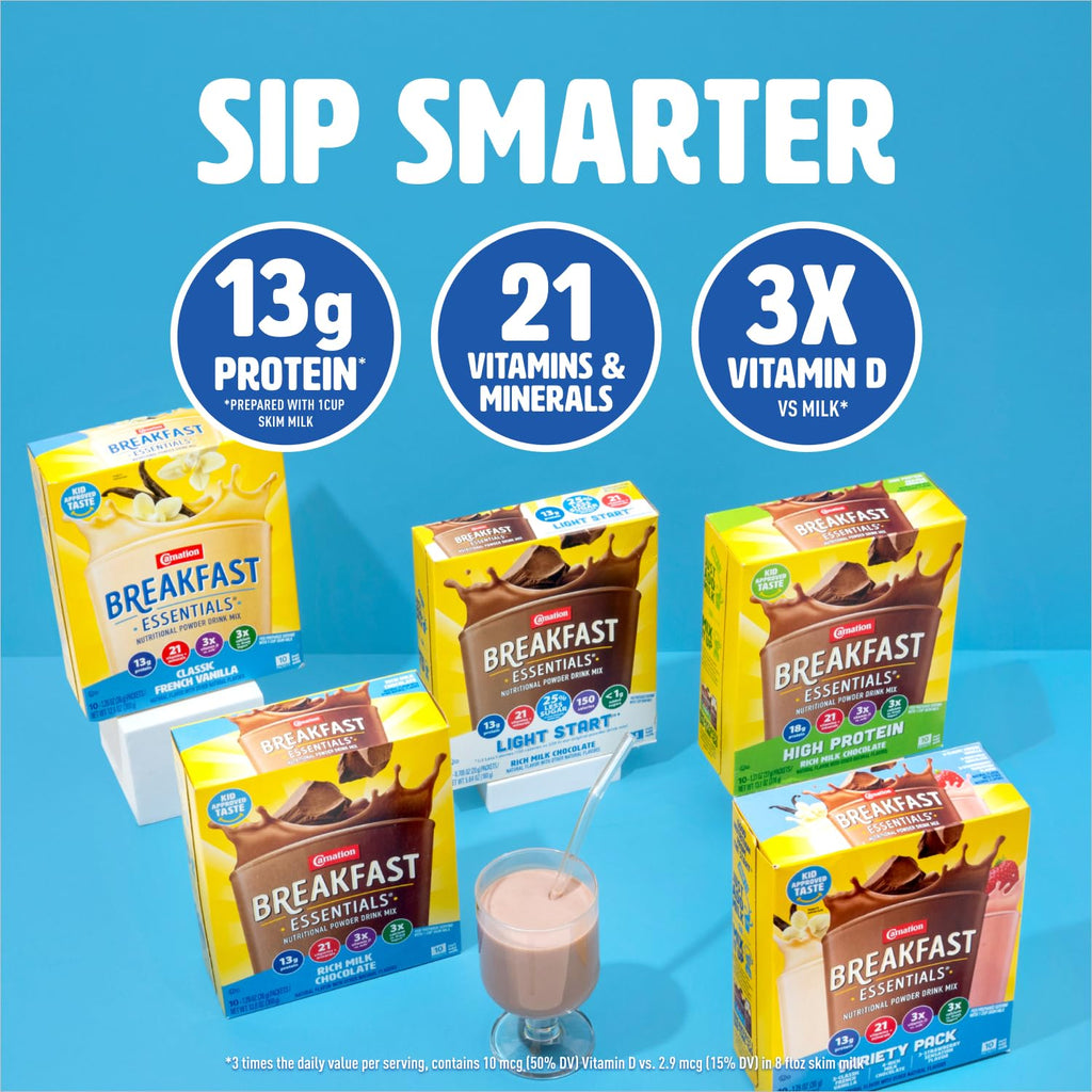 Carnation Breakfast Essentials Original Nutritional Powder Drink Mix - image 4