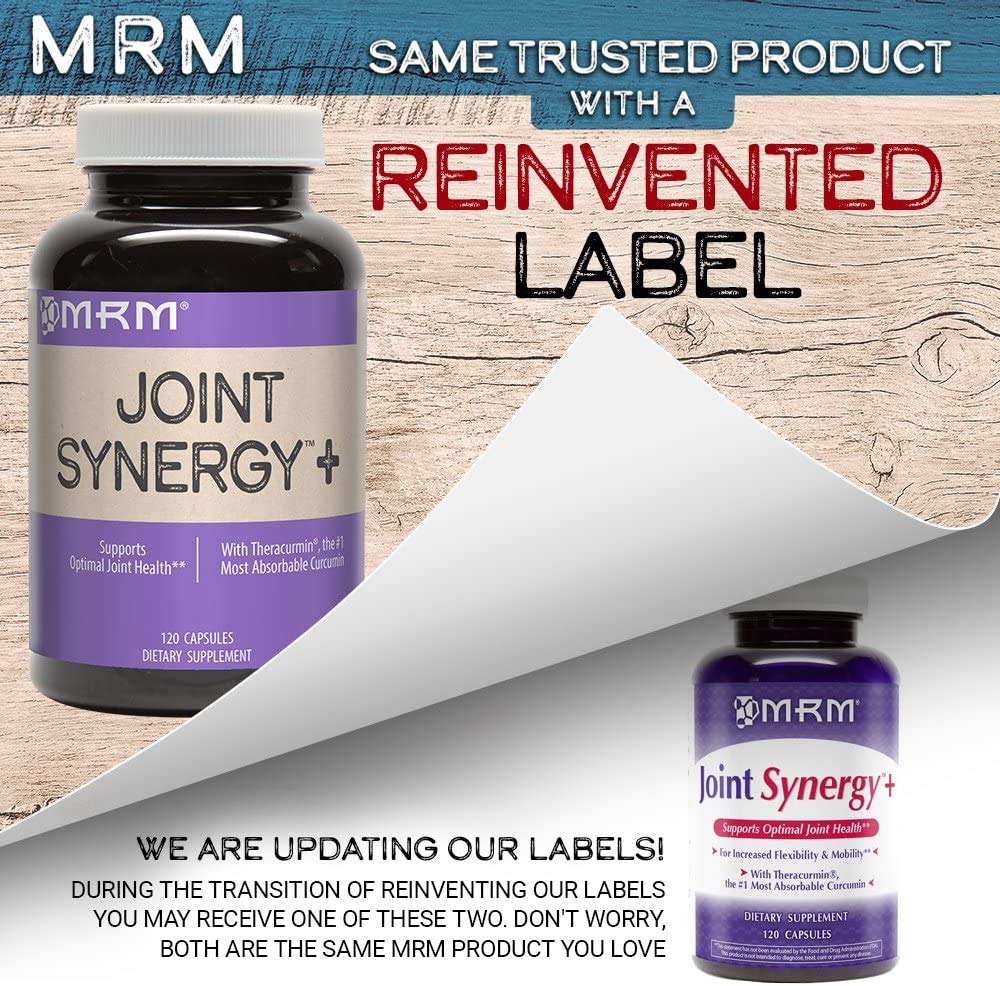 MRM Joint Synergy Joint Health Supplement - 120 Capsules - image 4