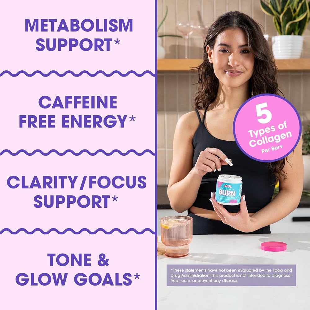 Obvi Multi Collagen Burn Fast Hydrolyzed Collagen - 30 Capsules - image 3