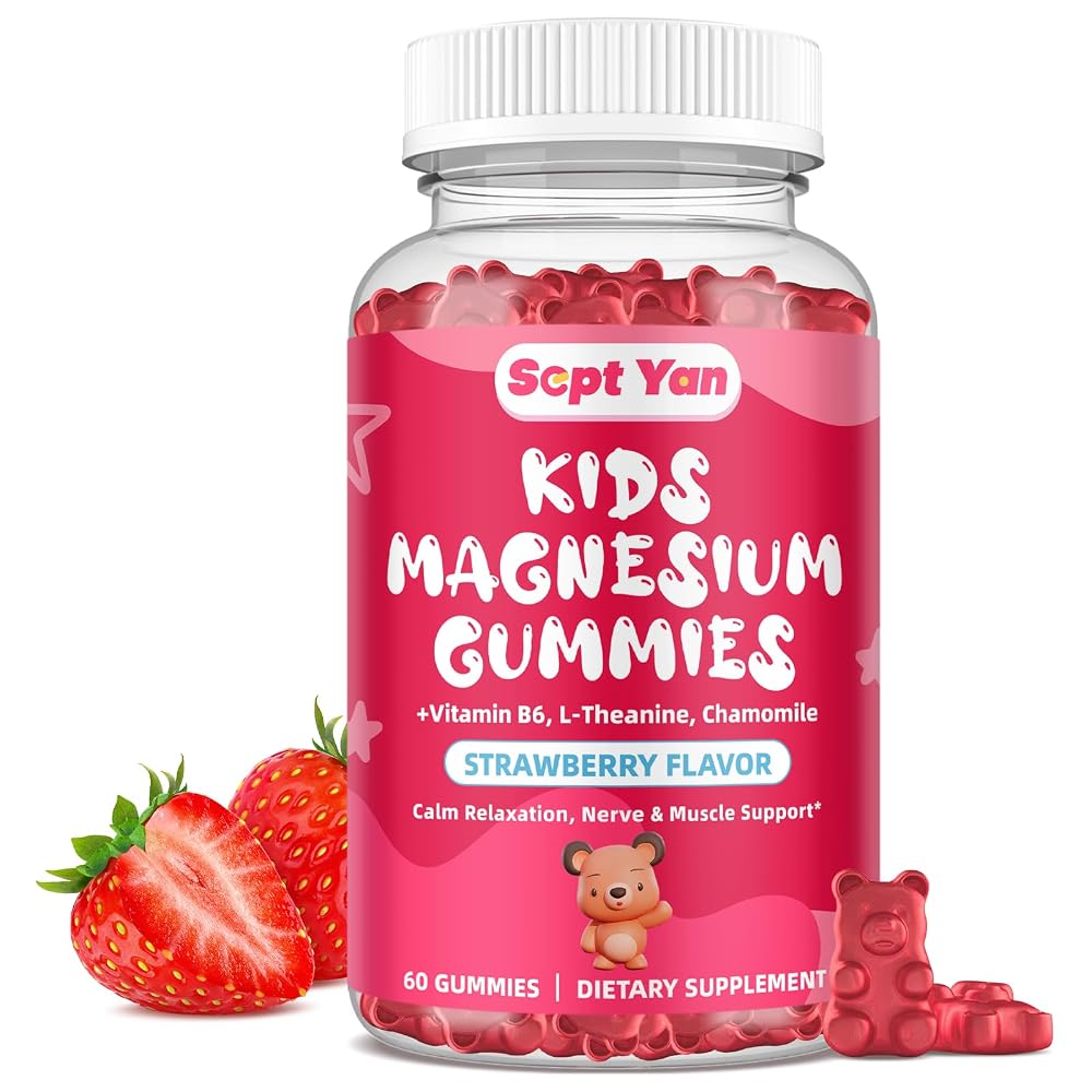 SEPT YAN Magnesium Gummies for Kids - Magnesium Citrate Supplement