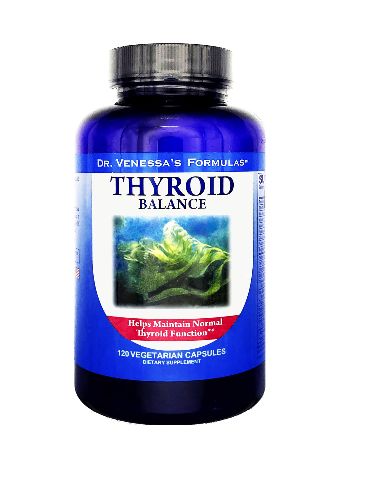 Dr. Venessa's Formulas Thyroid Balance - 120 Vegetarian Capsules