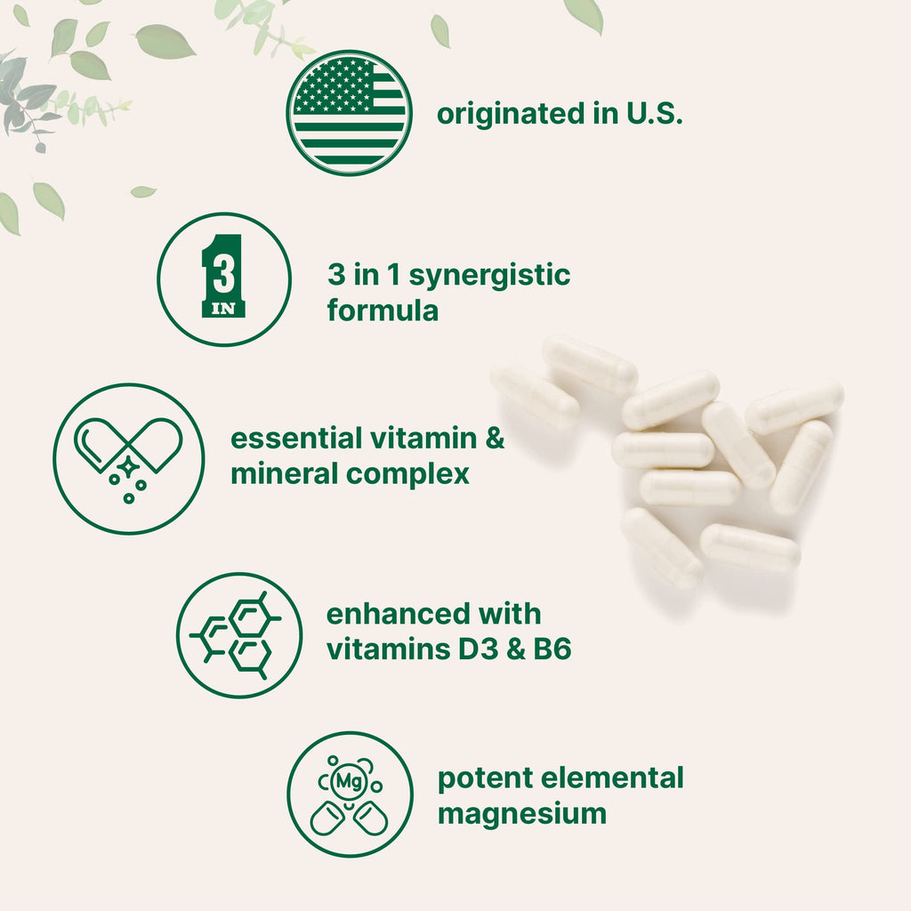 Micro Ingredients Magnesium Citrate 400mg - 240 Capsules - image 4