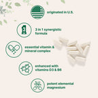 Micro Ingredients Magnesium Citrate 400mg - 240 Capsules - image 4