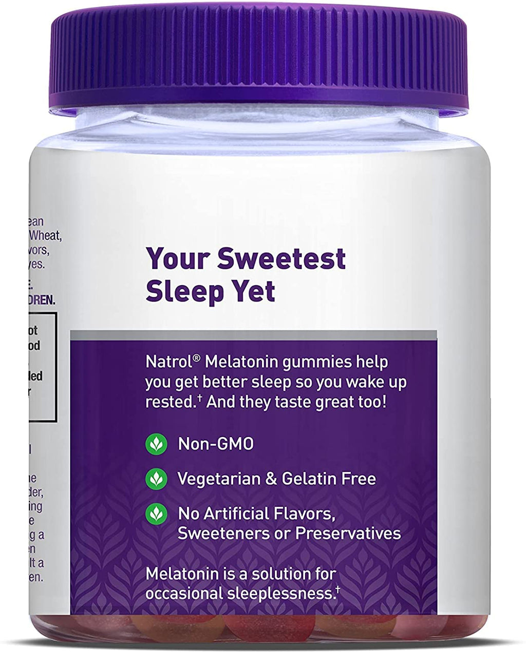 Natrol Melatonin 10 mg Sleep Gummies Strawberry - 450 Count - image 2
