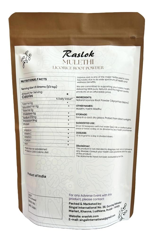 Raslok Licorice Root Powder