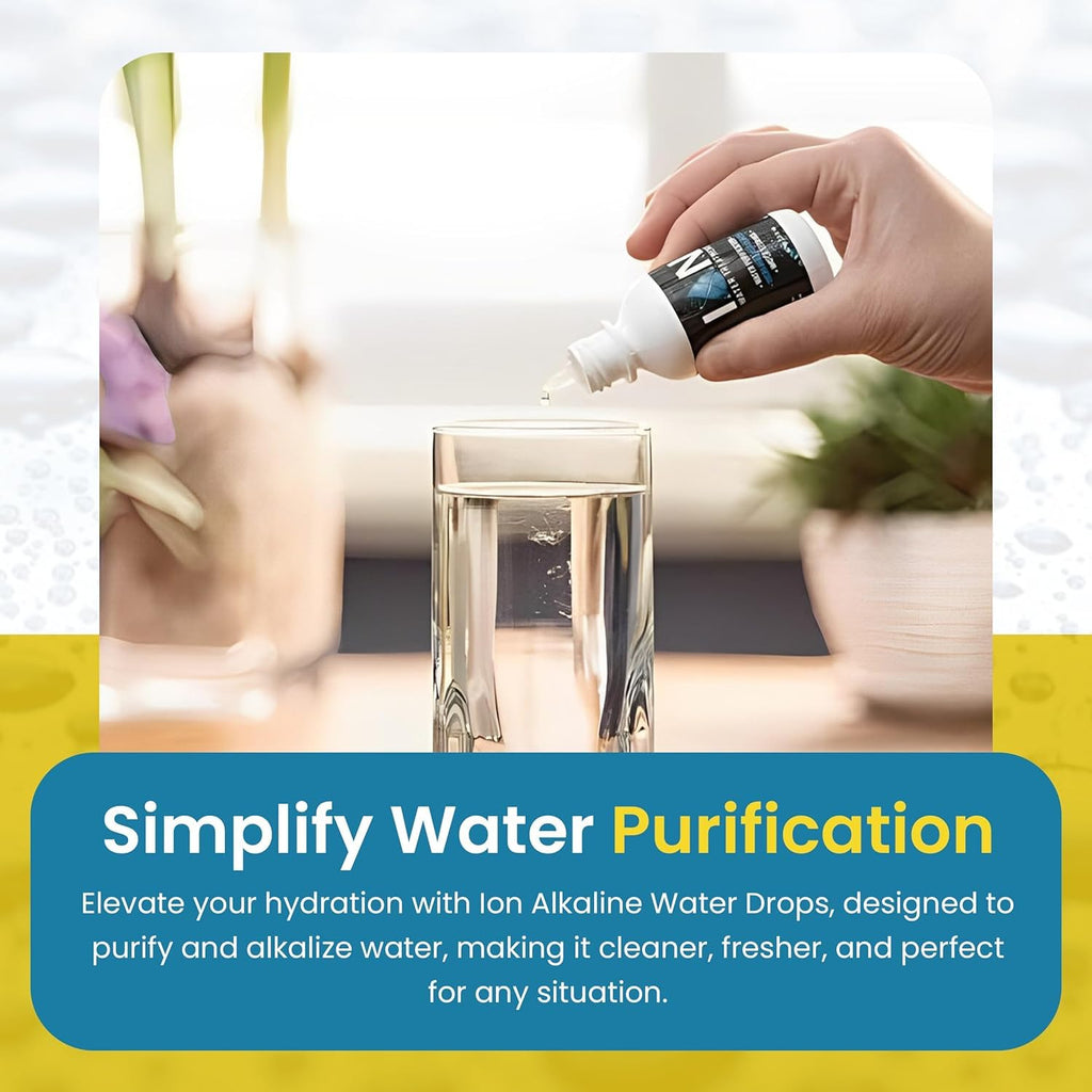 ION Alkaline Water Drops PH Booster & Water Treatment Drops - image 8