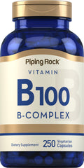 Piping Rock B100 Complex Vitamins - 250 Capsules