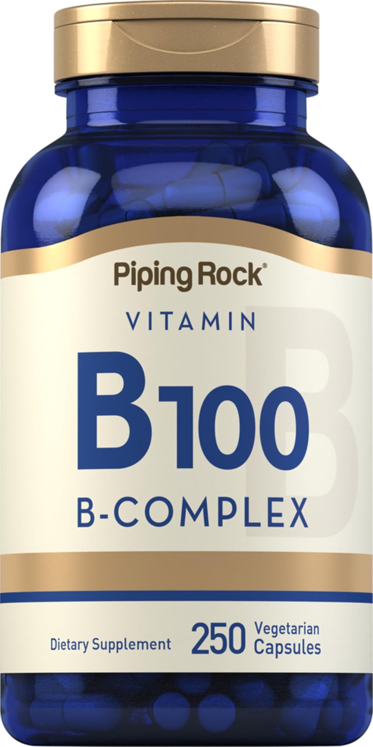 Piping Rock B100 Complex Vitamins - 250 Capsules