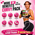 Curvy Fruit Aguaje + Maca 3 Glute & Hip Support Pills - 200 Capsules - image 6