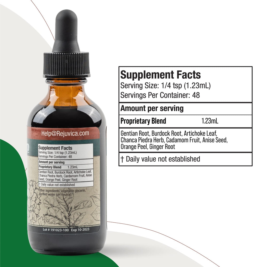 Rejuvica Health DigestaPro - Digestive Bitters for Fast-Acting