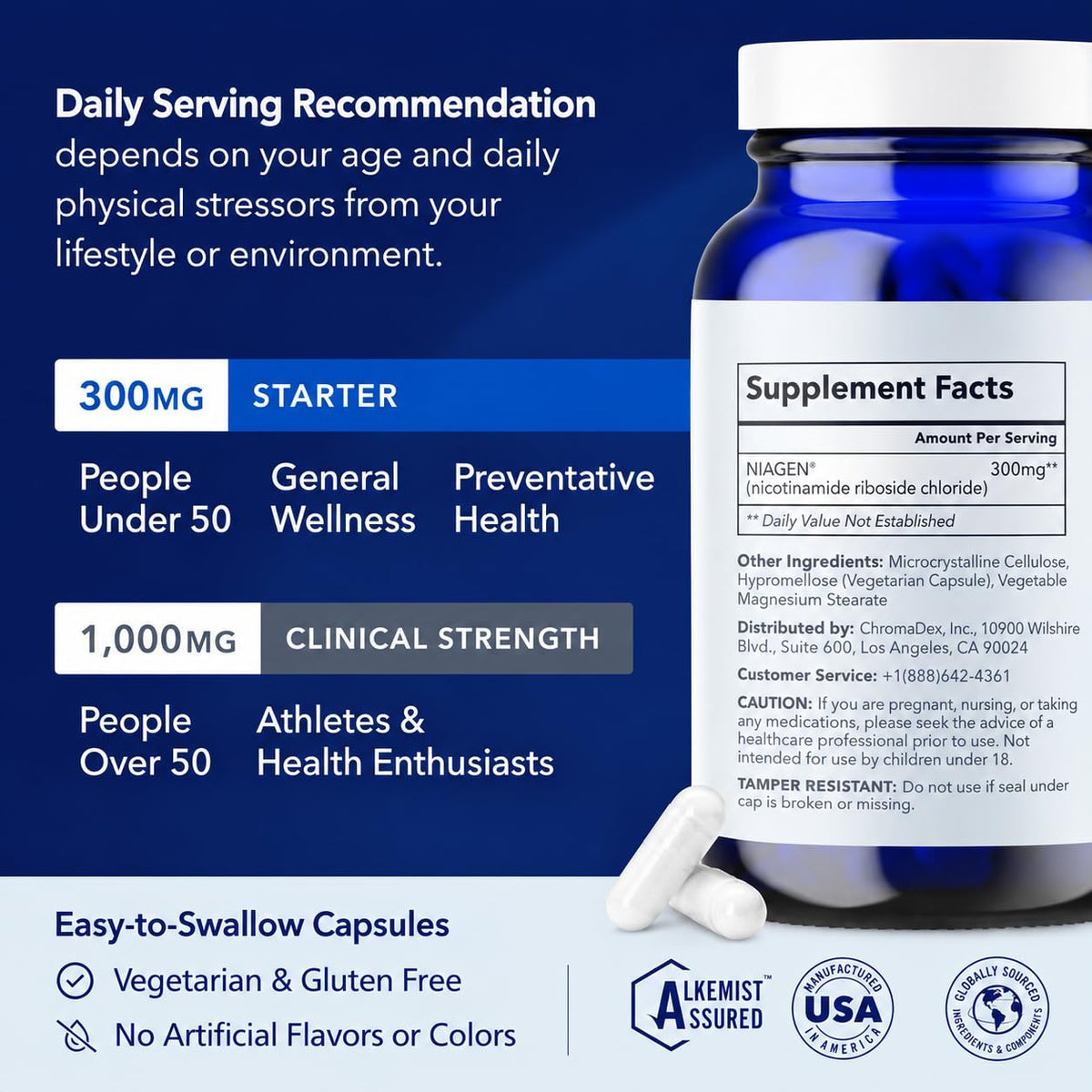 TRU NIAGEN Patented NAD+ Supplement