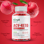 Gold Nutra Simpli Health ACV Keto Gummies Maximum Strength - 1 Pack - image 2