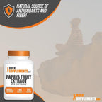 BulkSupplements Papaya Fruit Extract Capsules - 240 Count - image 4