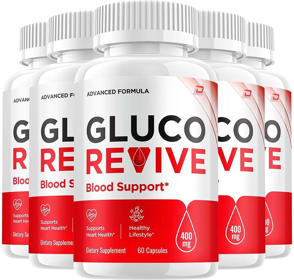 Indelo GlucoRevive Advanced Supplement - 300 Capsules