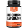 WELBUDA Nattokinase Supplement with Trans-Resveratrol - 30 Capsules