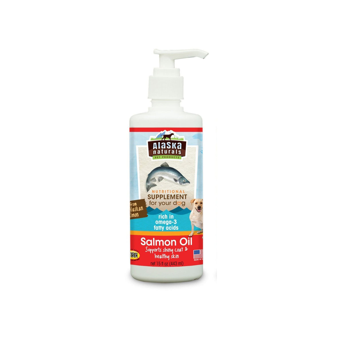 Alaska Naturals Wild Alaskan Salmon Oil Formula - 15 Fl Oz