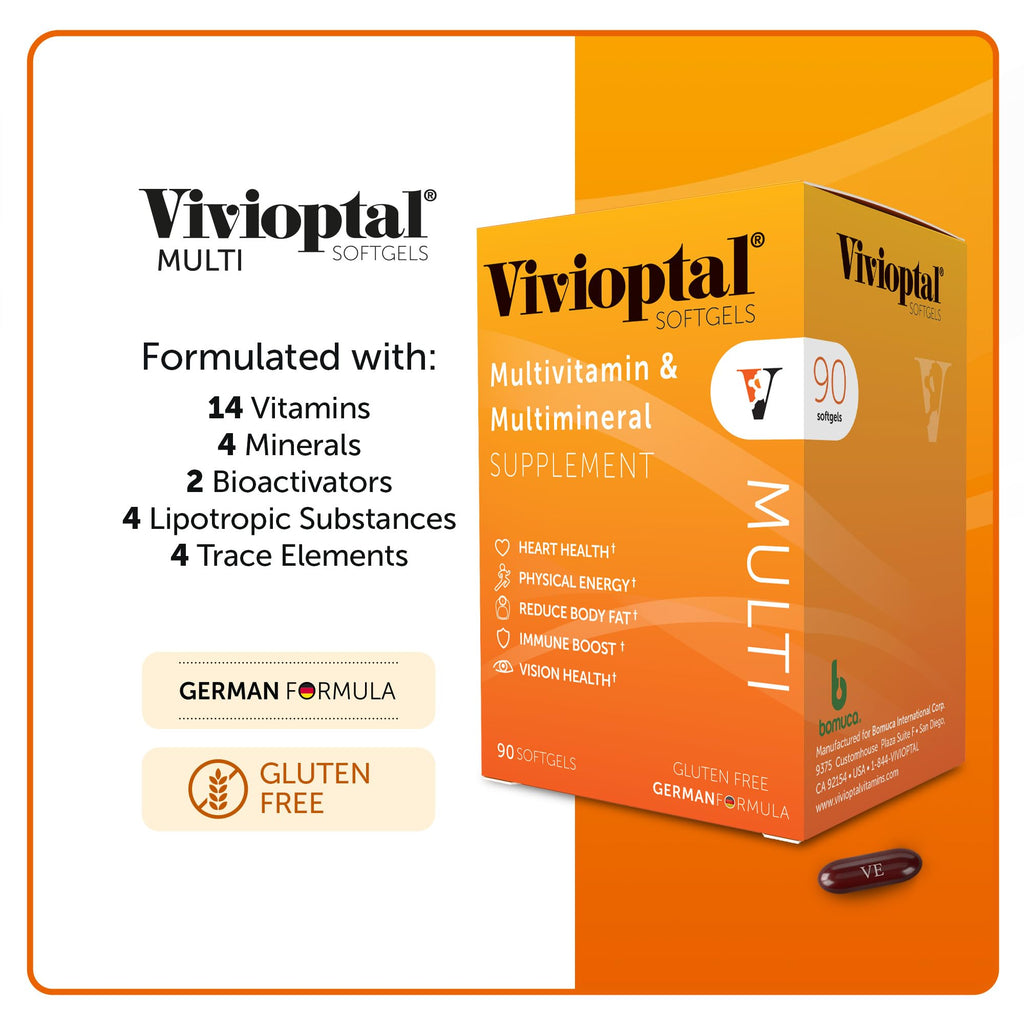Vivioptal Multi Multivitamin & Multimineral - 90 Softgels - image 5