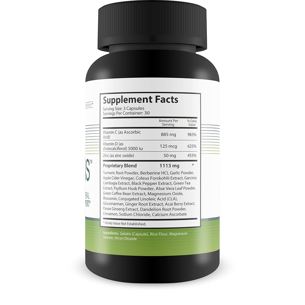 Happy Health Marketplace CDZ Vitamins Immune Support - 90 Capsules - image 2