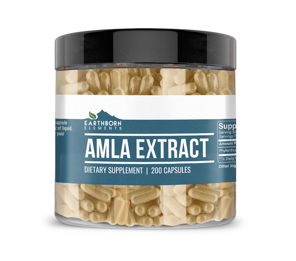 Earthborn Elements Amla Extract - 200 Capsules