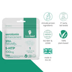 brain feed Serotonin Supplement 5HTP