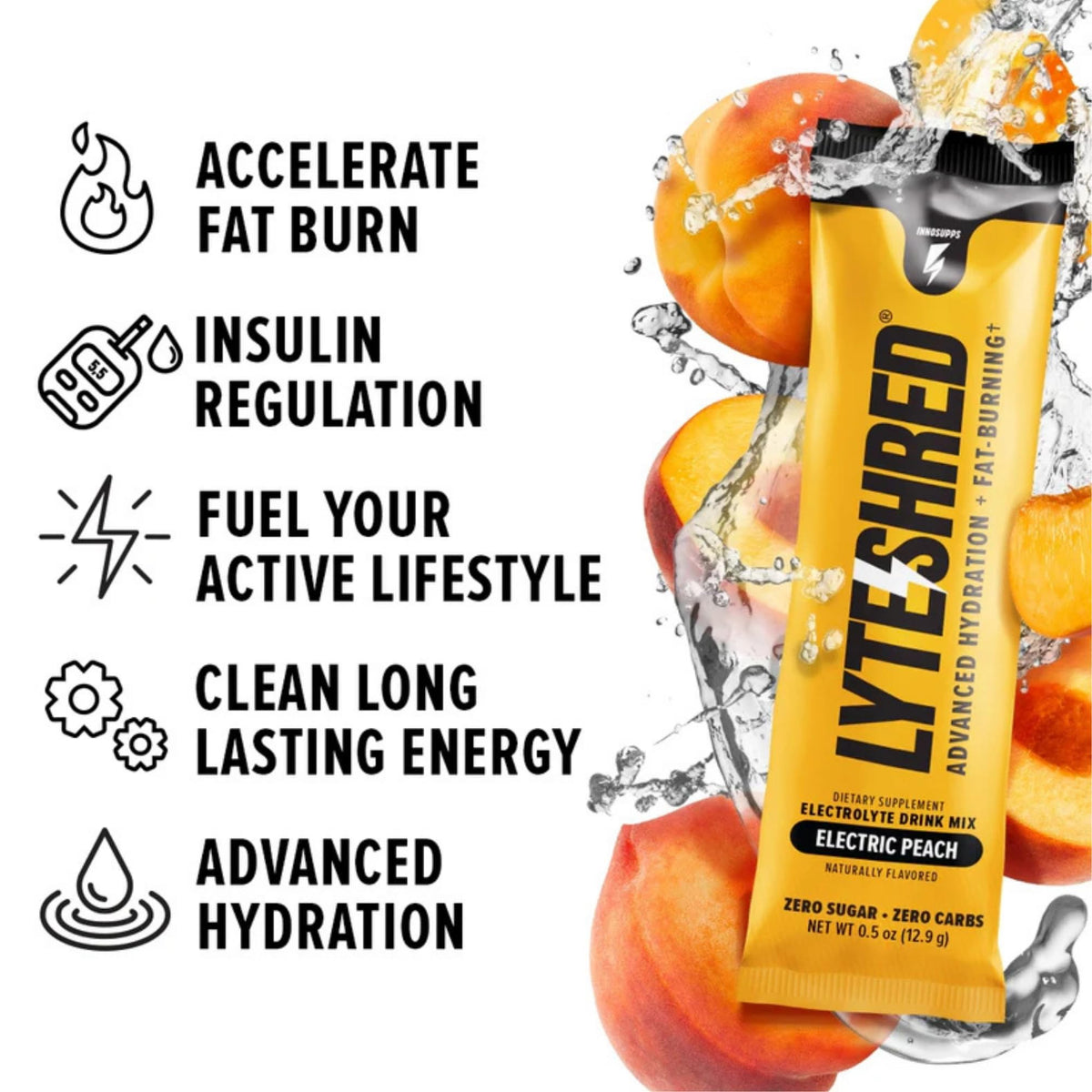 InnoSupps Inno Lyte Shred Hydration Packets - Electrolyte Powder