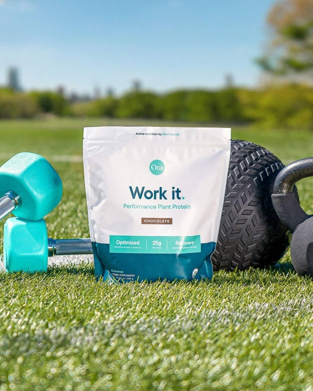Ora Organic Work It Plant-Based Protein Powder - 15 Servings - image 7
