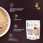 PeruWeekend Maca Powder Gelatinized for Energy & Focus - 12 oz - image 3