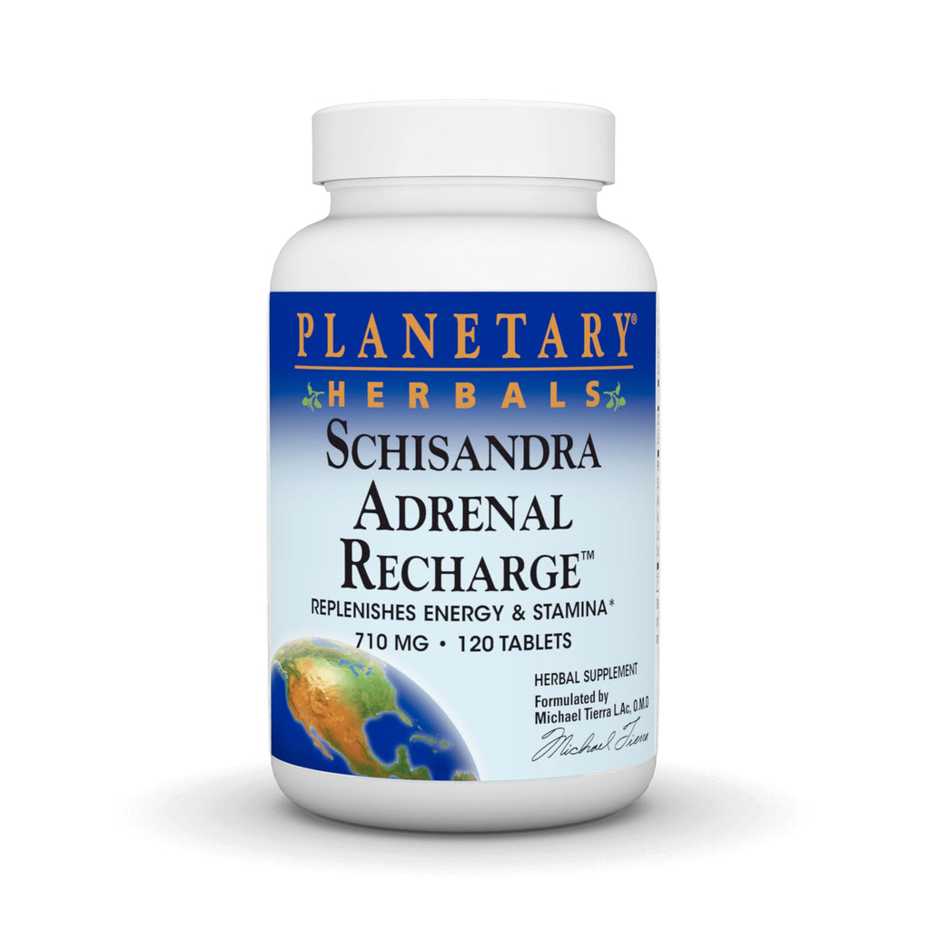 Planetary Herbals Schisandra Adrenal Complex 710mg - 120 Tablets