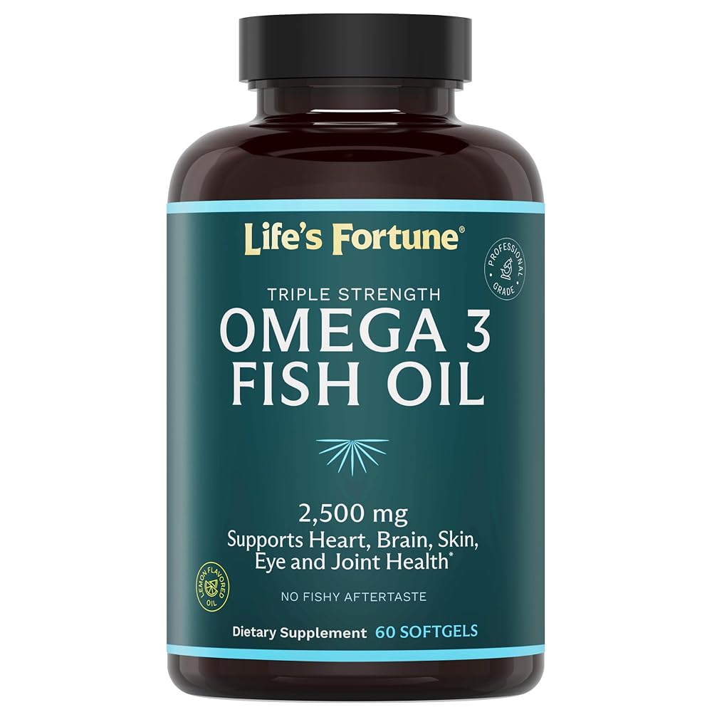 Life's Fortune Fish Oil Concentrate- 2500 mg